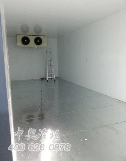 中奥冷柜厂家与平湖华南城18米双温冷库3合作案例